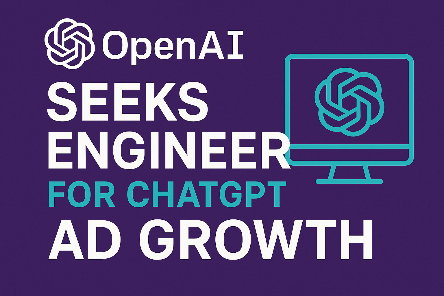 OpenAI Seeks Engineer for ChatGPT Ad Growth