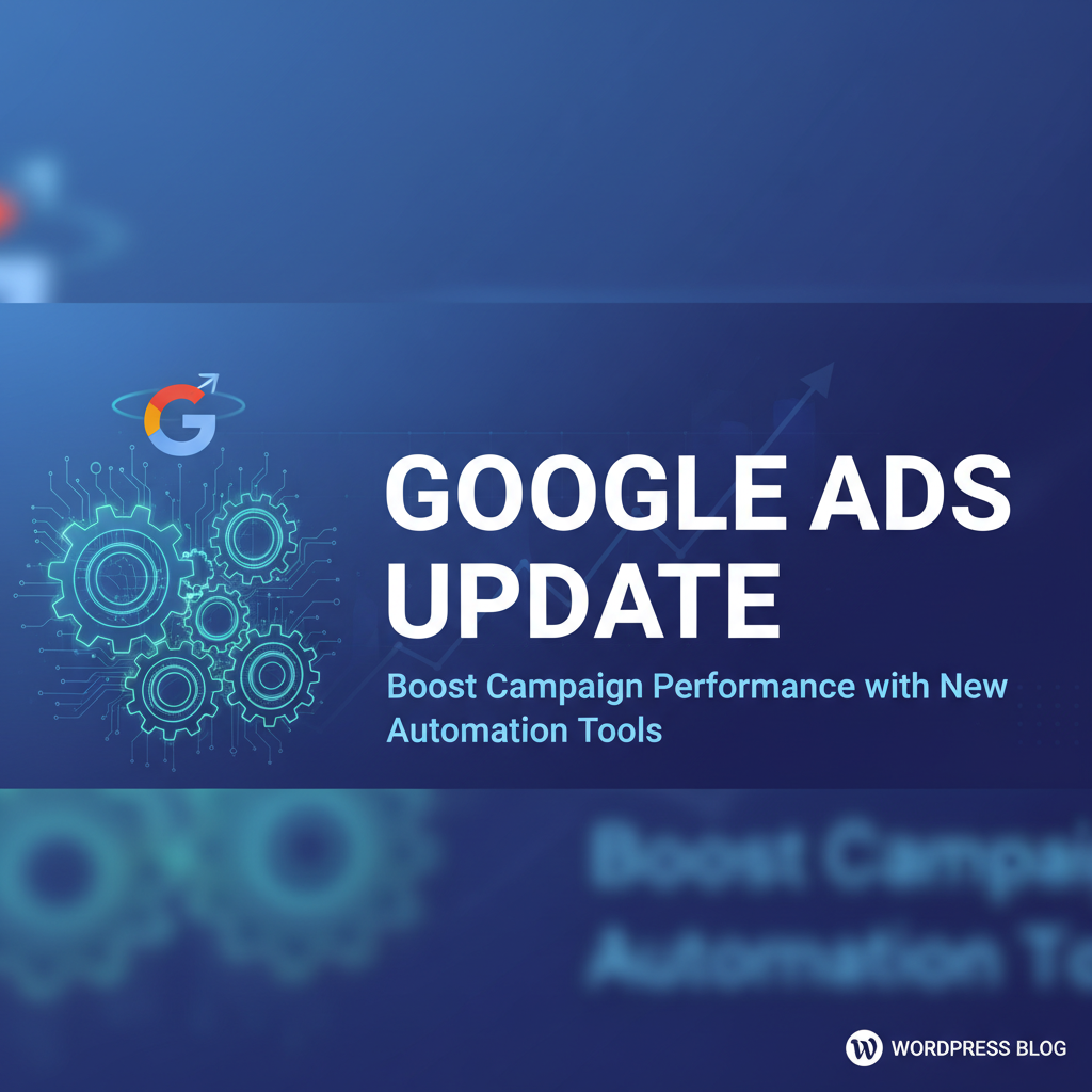Google Ads Update: Boost Campaign Performance with New Automation Tools