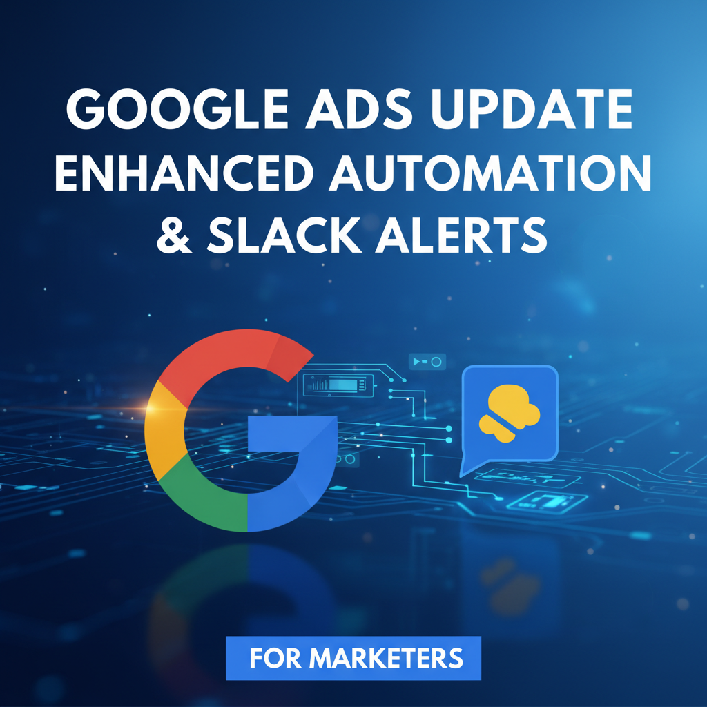 Google Ads Update Enhances Automation and Slack Alerts for Marketers