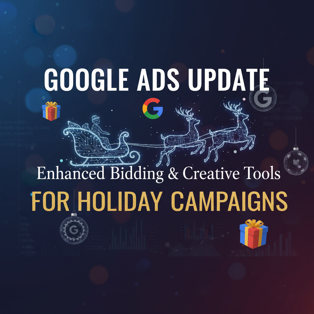 Google Ads Update: Enhanced Bidding and Creative Tools for Holiday Campaigns
