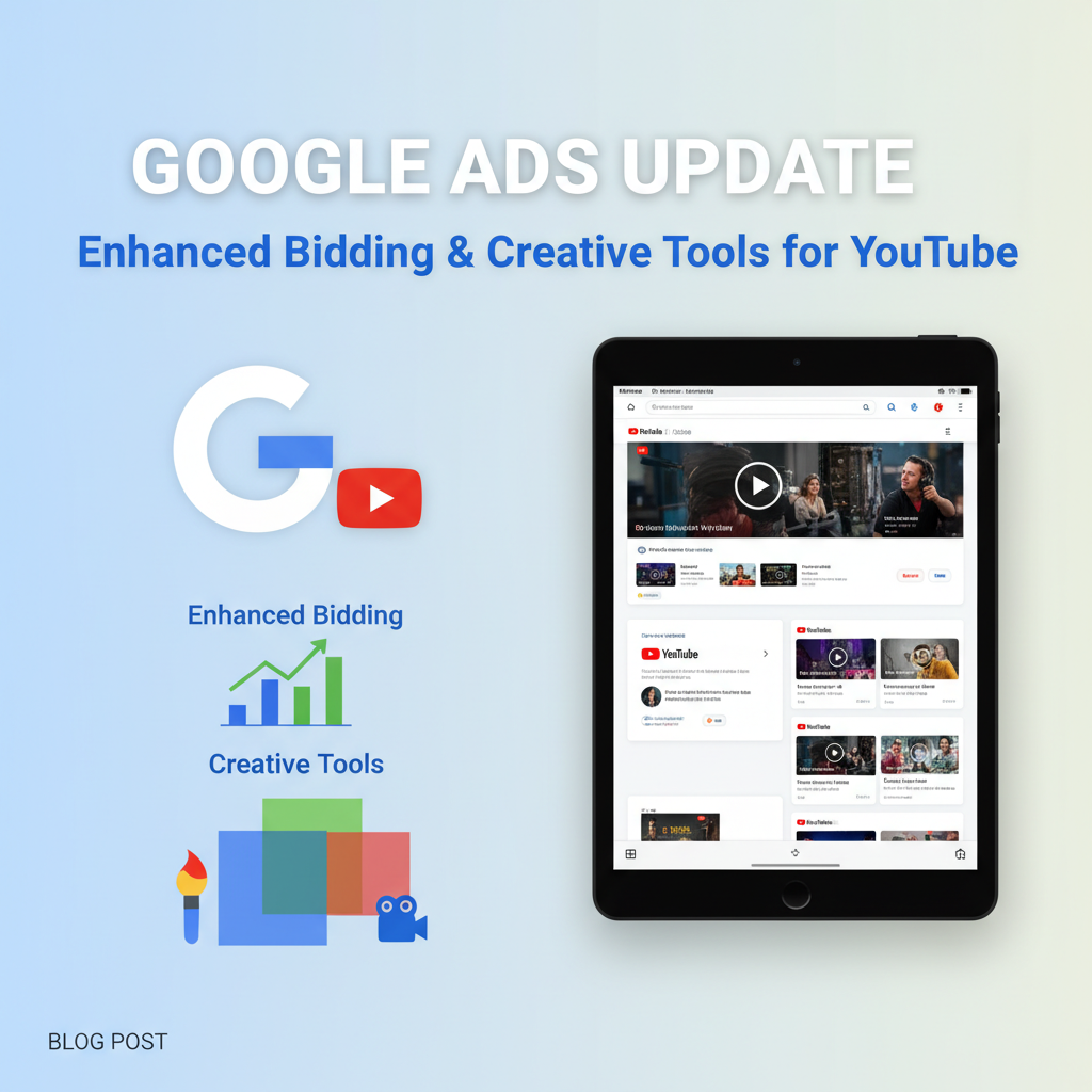 Google Ads Update: Enhanced Bidding and Creative Tools for YouTube
