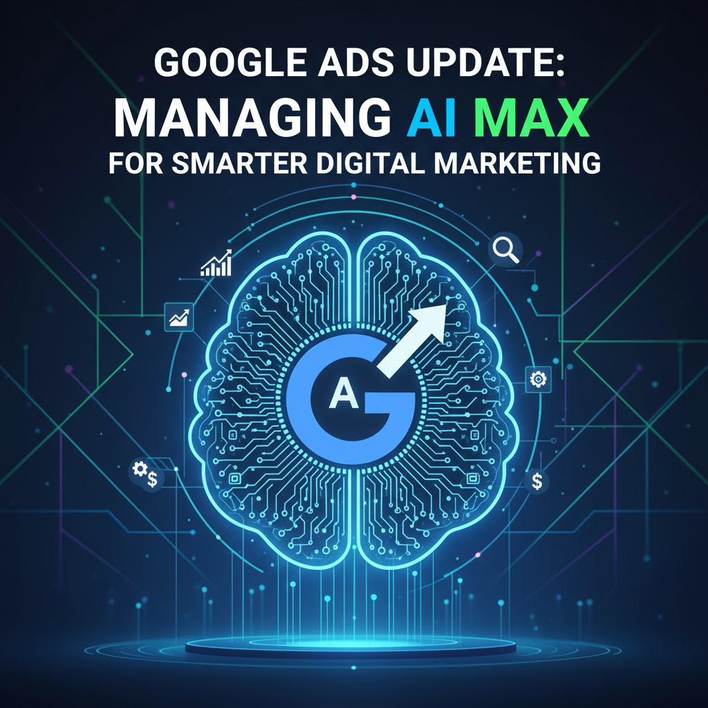 Google Ads Update: Managing AI Max for Smarter Digital Marketing