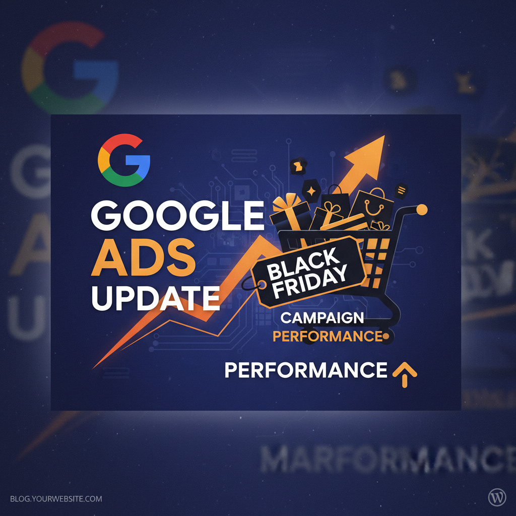 Google Ads Update: Maximize Black Friday Campaign Performance