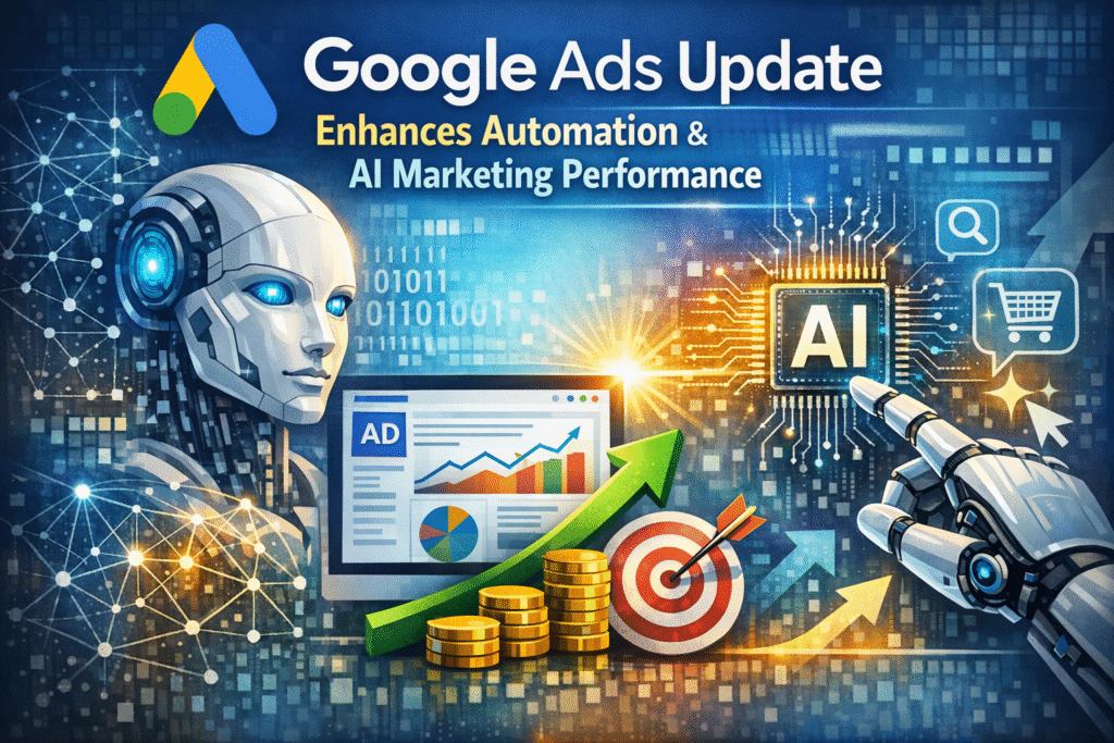 Google Ads Update Enhances Automation and AI Marketing Performance