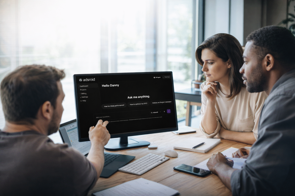 Adsroid - The best AI agent for google ads in 2026