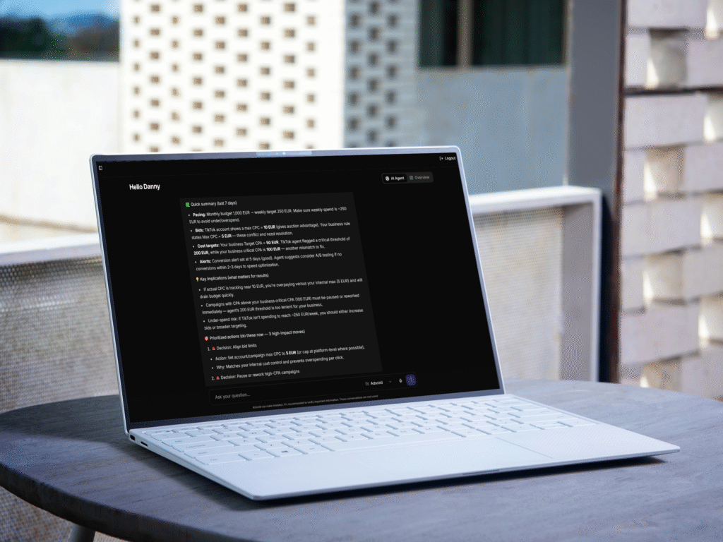 Adsroid - TikTok Ads AI Agent