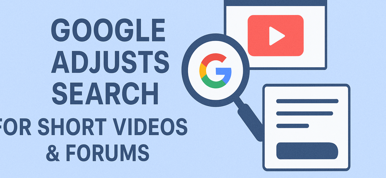 adsroid - Google Adjusts Search for Short Videos