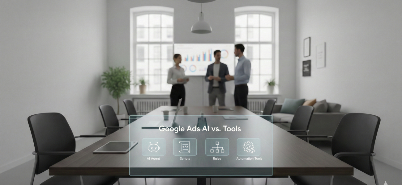 Adsroid - Google Ads AI Agent vs Scripts vs Rules vs Automation Tools
