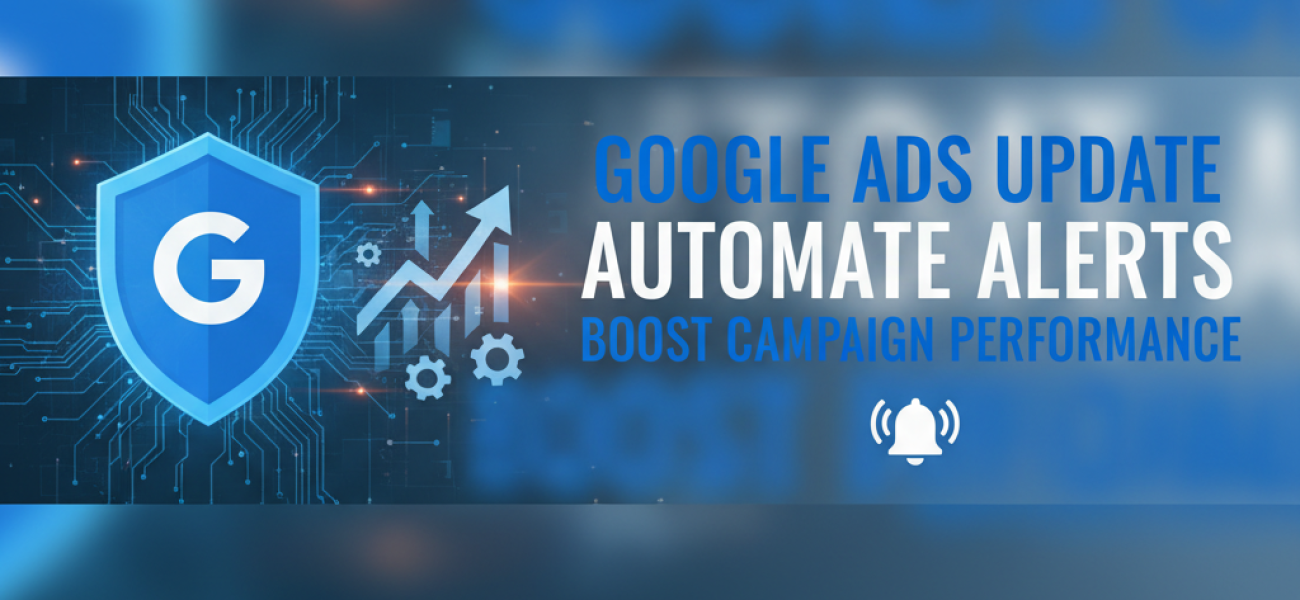 Google Ads Update: Automate Alerts to Boost Campaign Performance